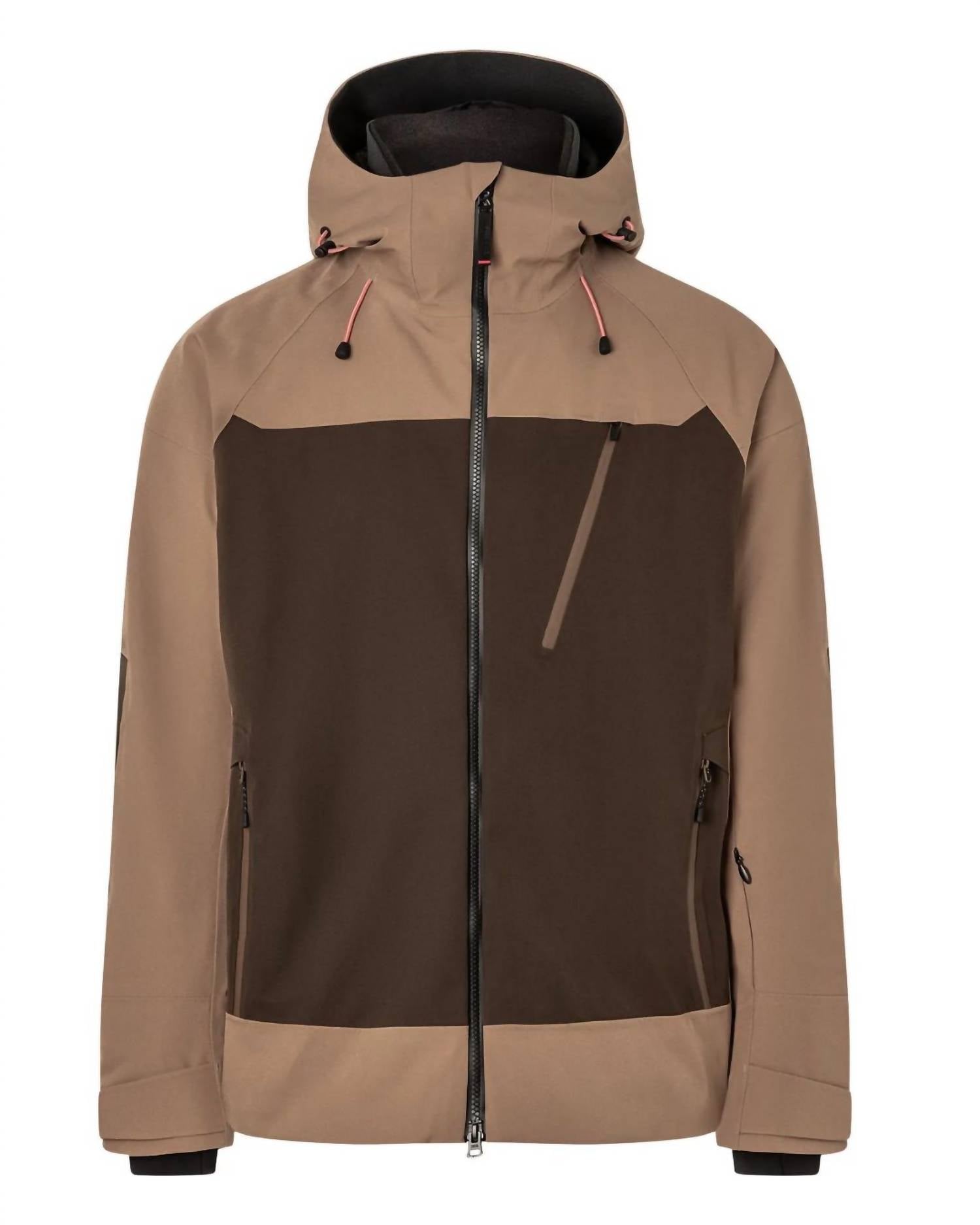 Bogner Fire + Ice Men's Tajo T Ski Jacket in hazelnut melange - men's jacket