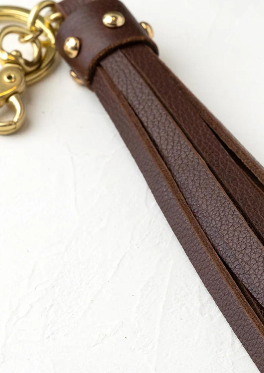 Bijourocks - Nat Brass Tassel Key Chain