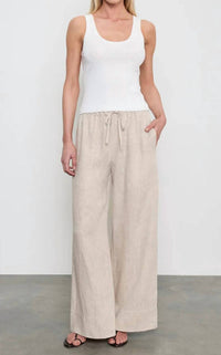 Enza Costa - Linen Cropped Summer Pants