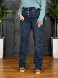 Judy Blue - Below The Radar Straight Fit Jeans