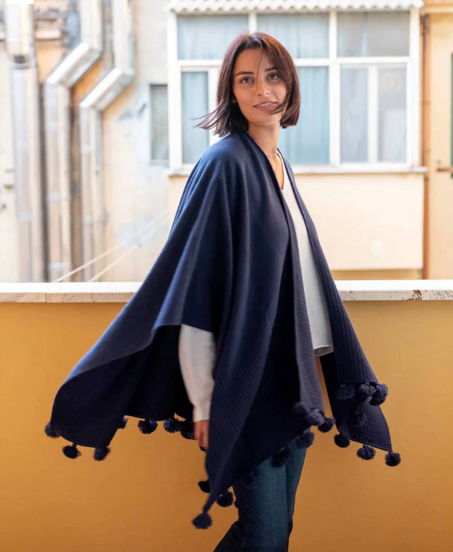 Mersea - Classic Tassel Travel Wrap