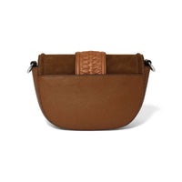 Brighton Women's Emmie Flap Bag in luggage 1 - women's bag - alternate view