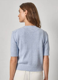 Lilla P - Elbow Sleeve Button Cardigan