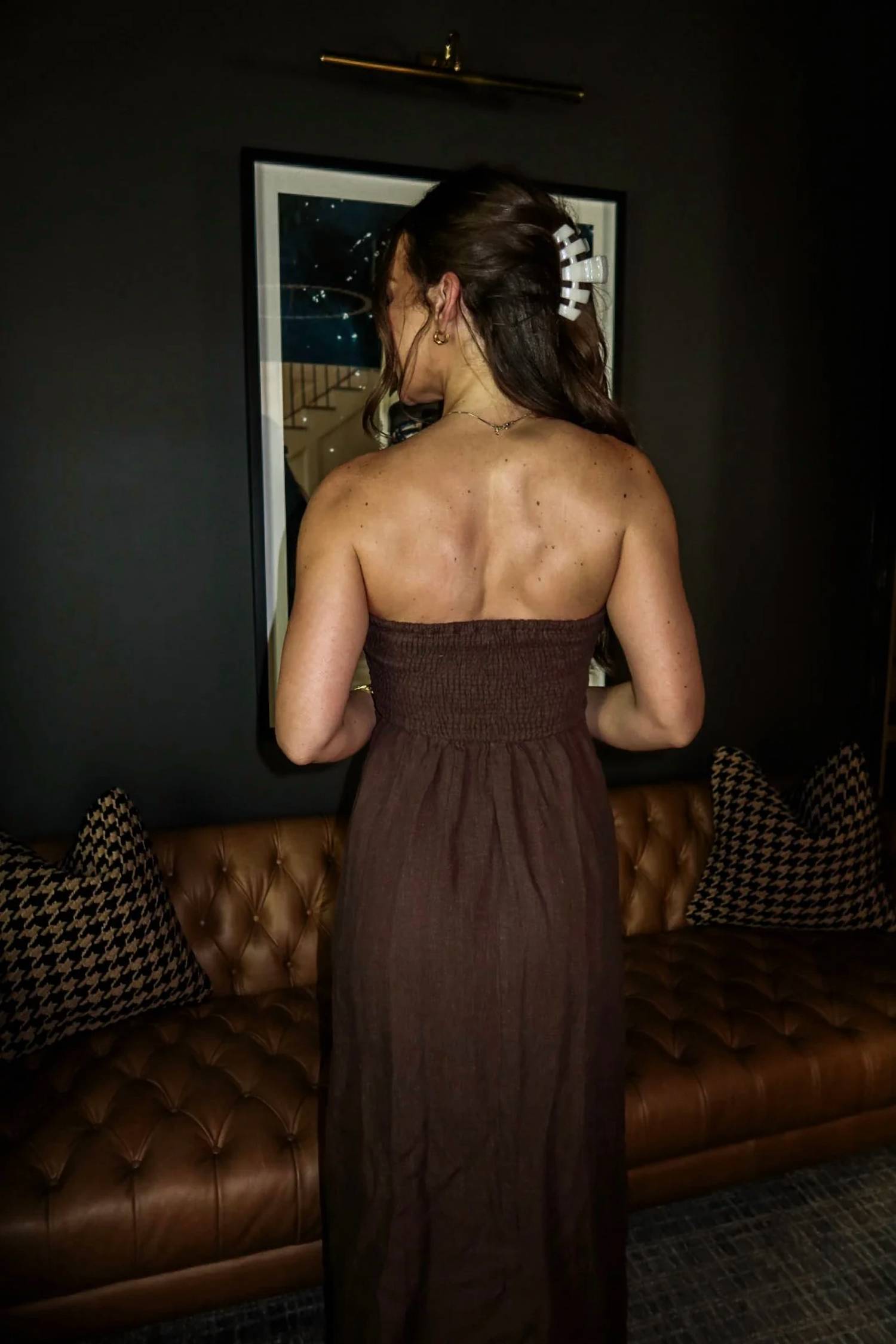 Olivaceous - Sienna Strapless Maxi Dress