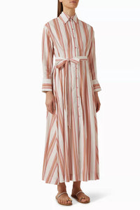 Aston Studio - Arlet Stripe Shirt Dress