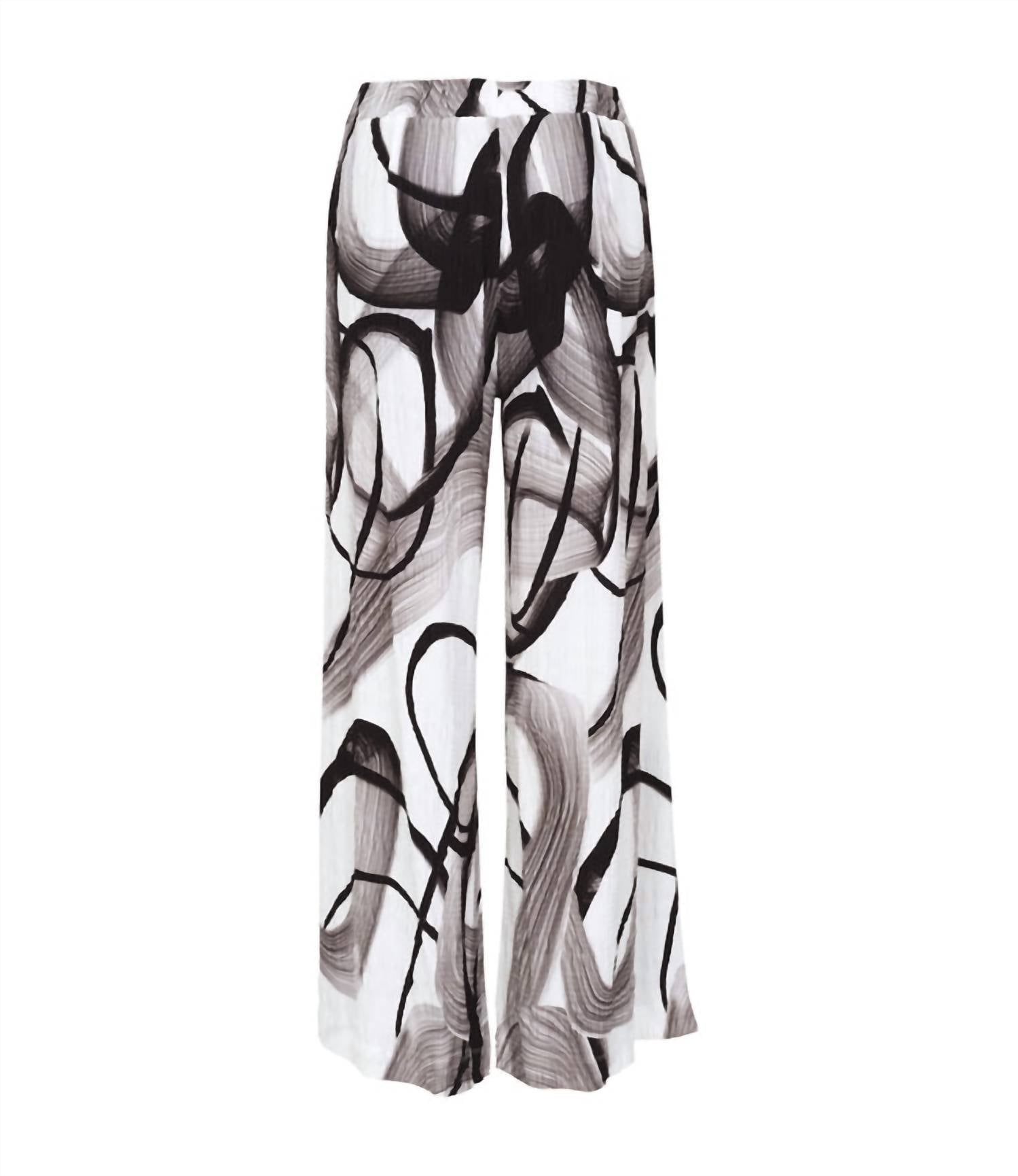 Dolcezza - Women's Swirl Print Pants
