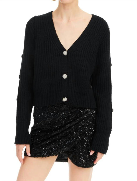 Allison New York - Jeweled Cardigan