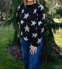 Adora - Oversized Star Sweater