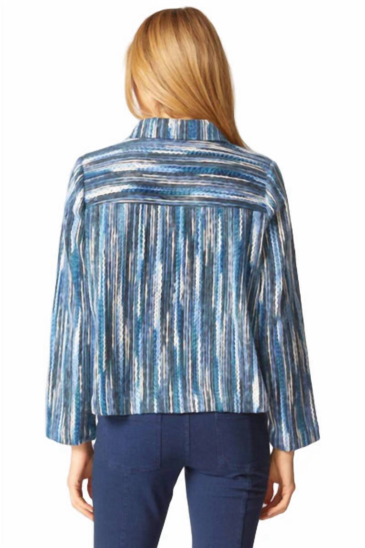 habitat Women's Cargo Jacket in waterfall - women's jacket - detail view