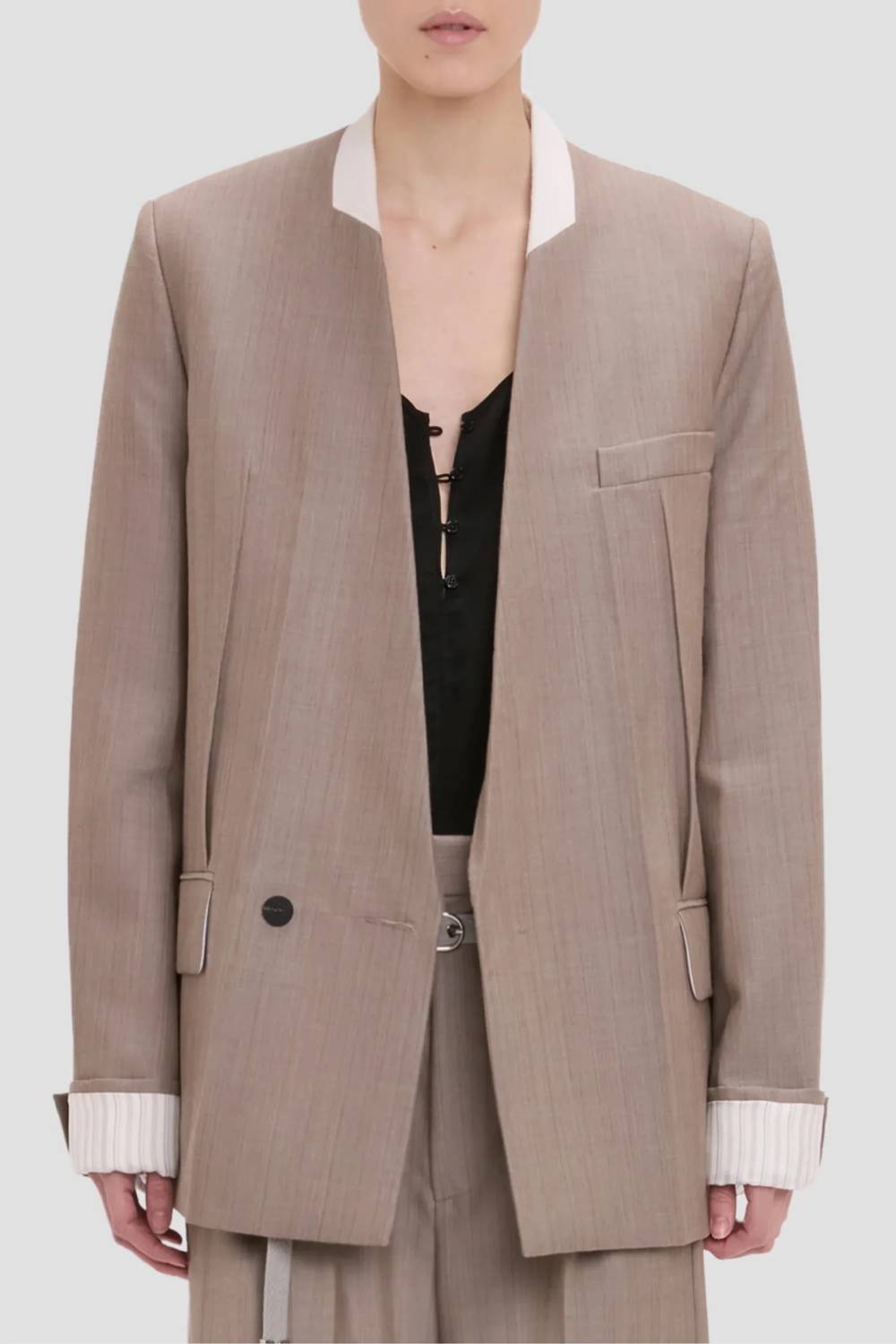 Victoria Beckham - Collarless Jacket