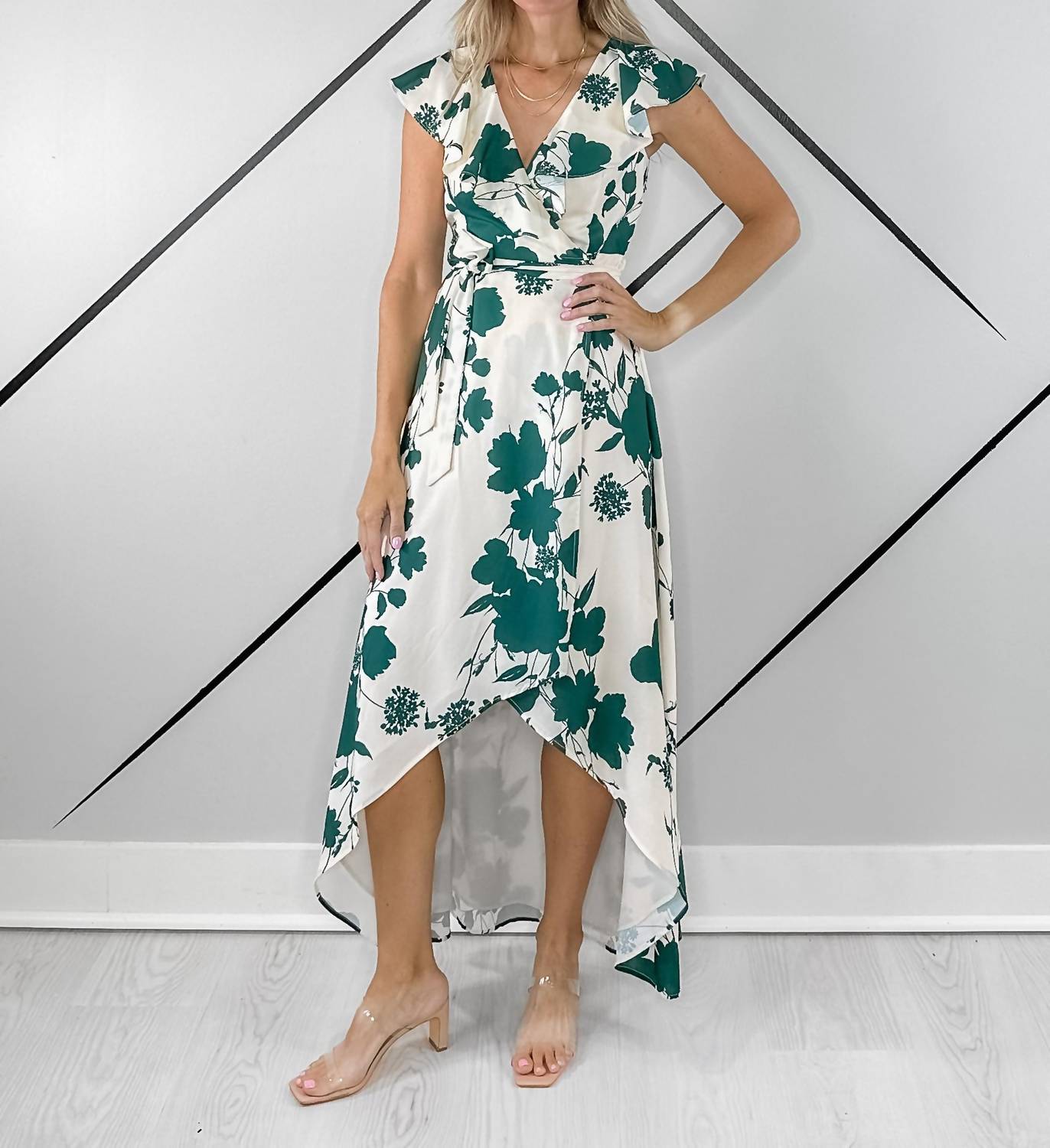 Soieblu - Fern Wrap Midi Dress