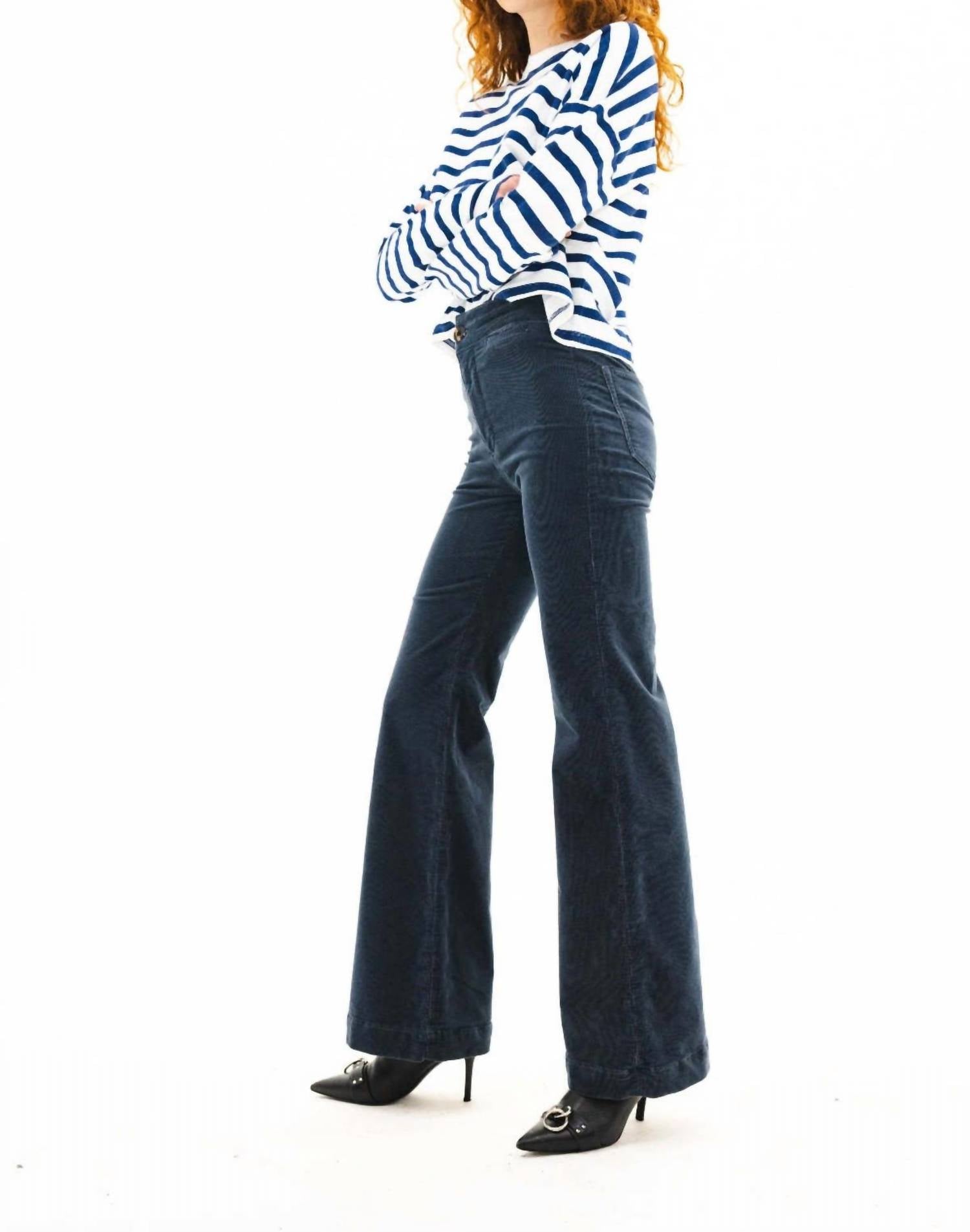Askk Ny - Brighton Wide Leg Cord Jeans