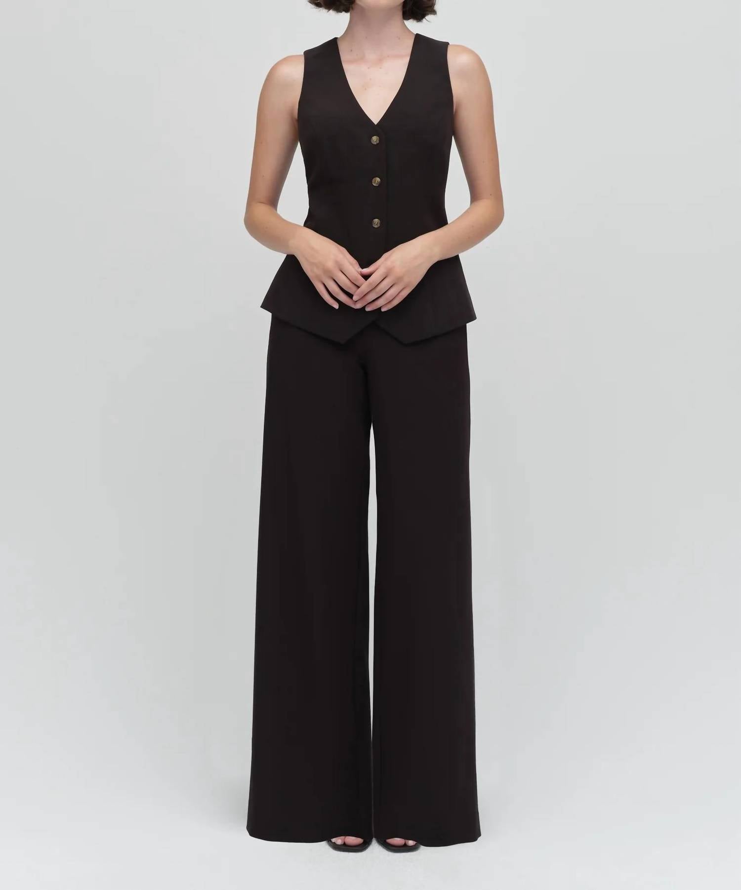 Favorite Daughter - Jones Petite Wide Leg Pants