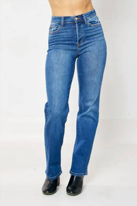 Judy Blue - Women's Joni Hidden Button Fly Dad Jeans