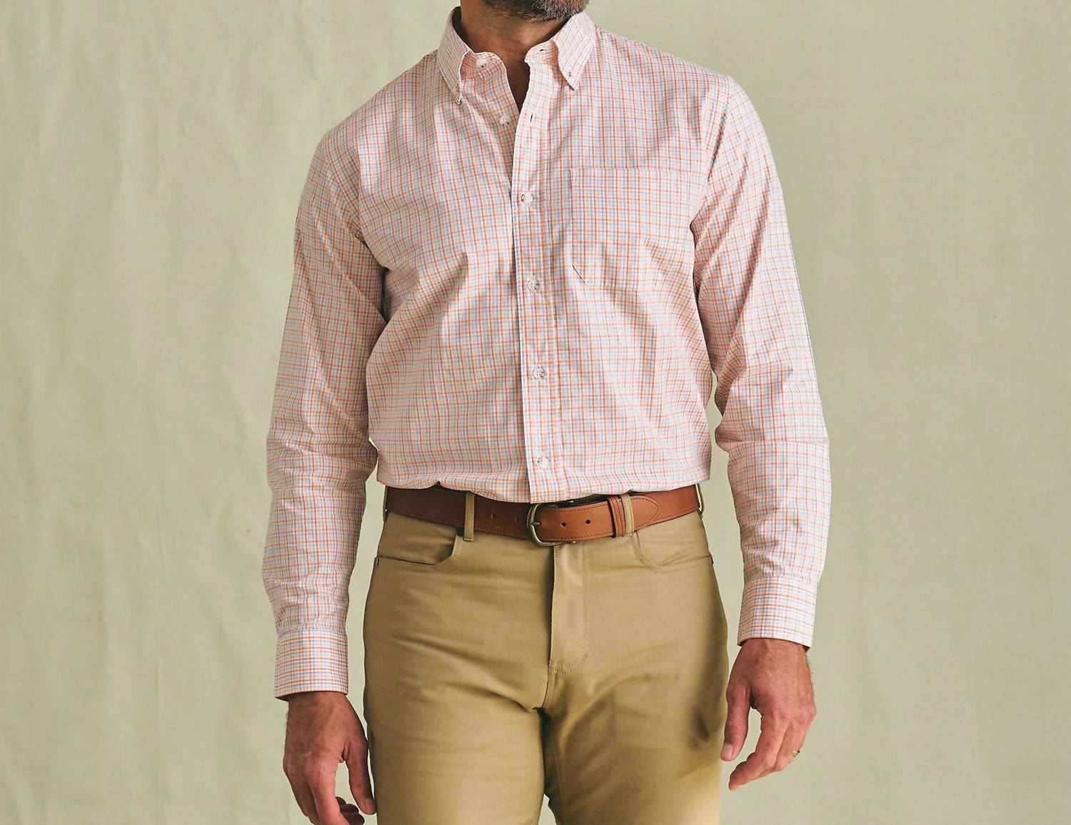 Tom Beckbe - Men's Ensley Pinpoint Oxford Shirt
