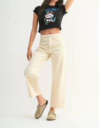 Just Black Denim - Barrel Jean Twist Jean
