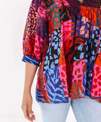 J.Marie - Jade Puff Sleeve Tunic