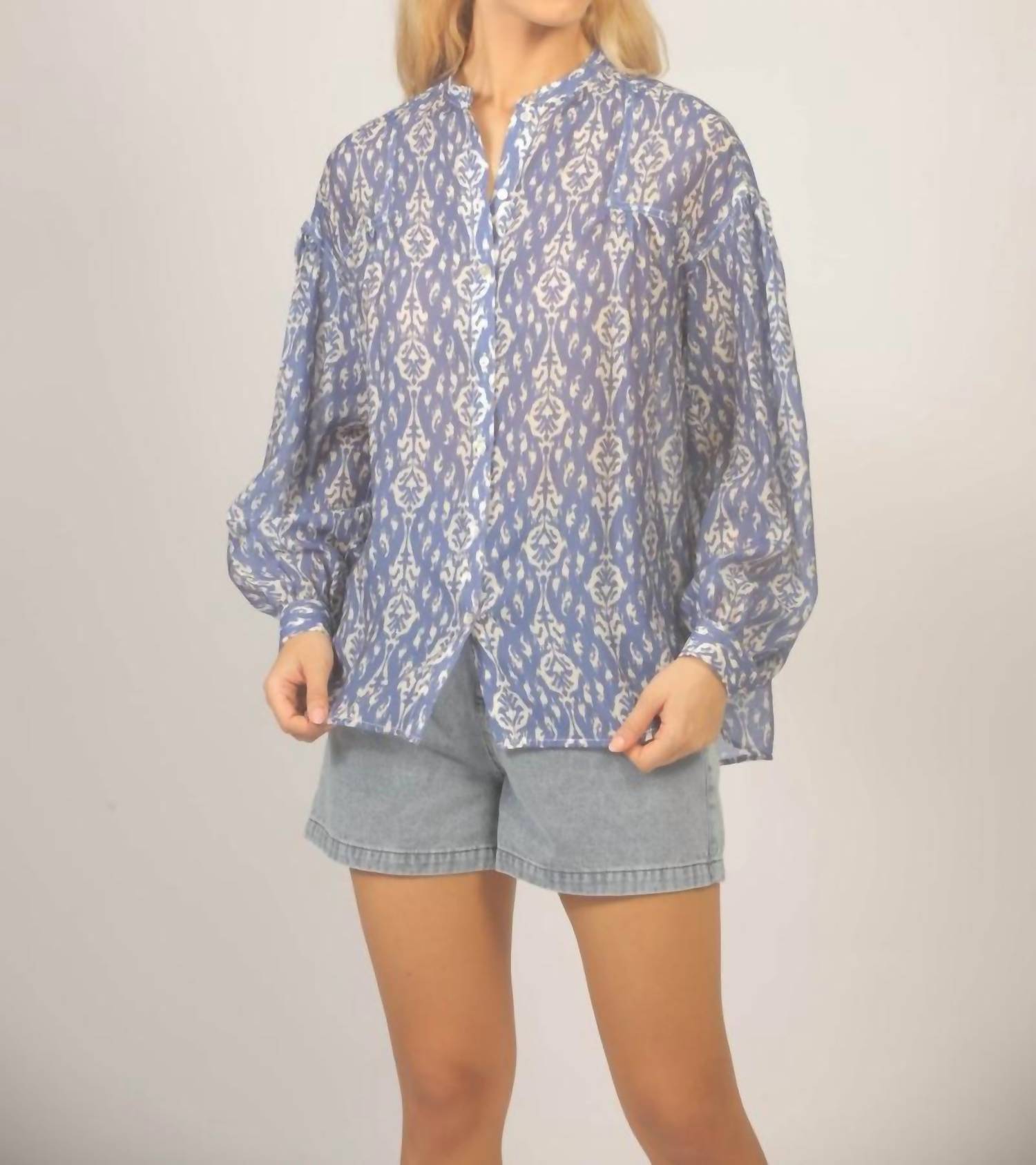 See U Soon - Button Up Blouse