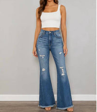 Kancan - High Rise Super Flare Jeans