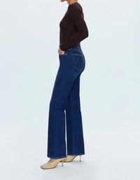 PISTOLA Evie High Rise Slim Boot Jeans in penthouse 2 - women's jeans - view 6