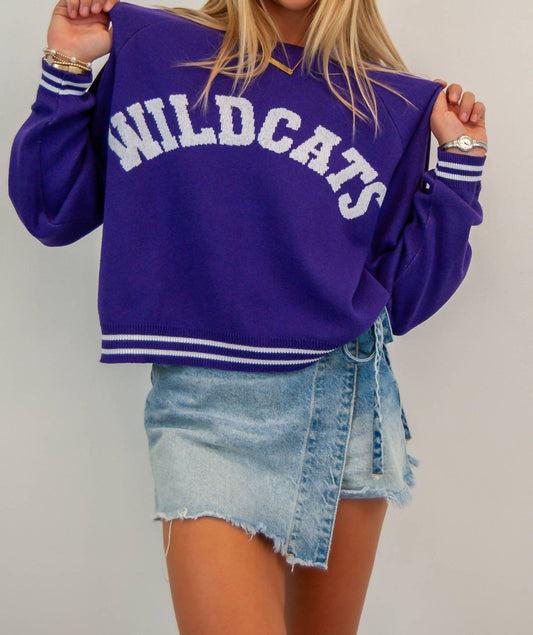 Town Pride - Wildcats Raglan Sweater