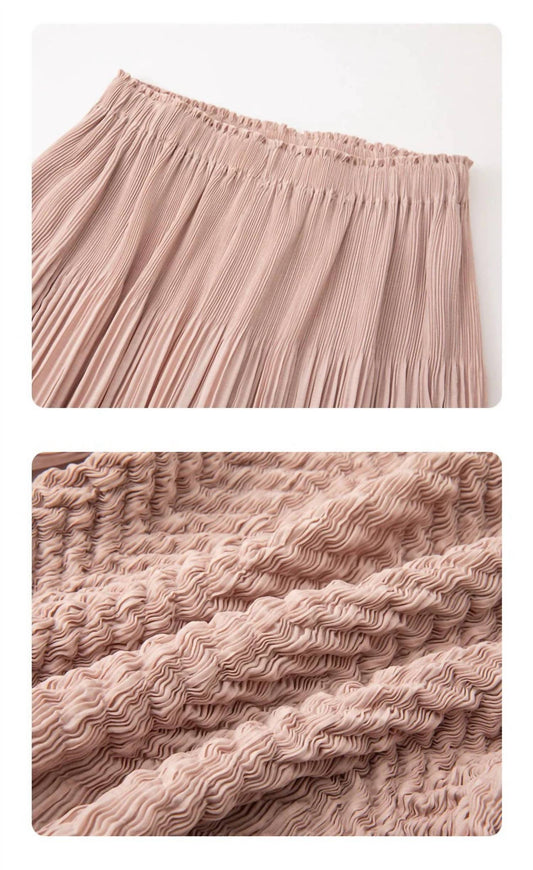 Ellyndale - Women's Pleating Wide Leg Pants