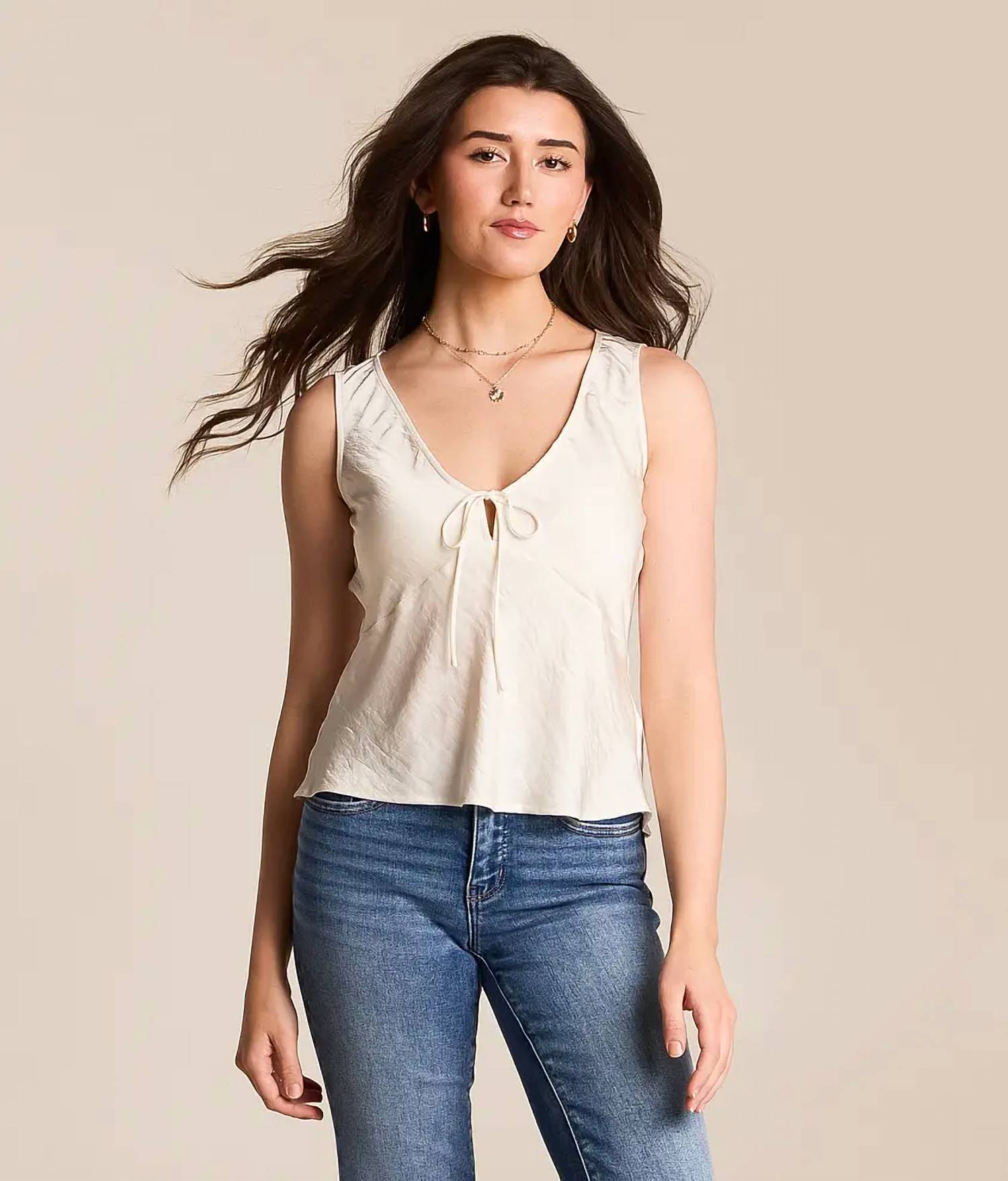 Z Supply - Luana Satin Tank Top
