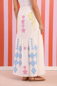 Vero Alfie - Women's Carrousel Maxi Skirt