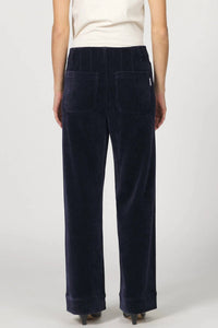 DEAR JOHN DENIM Audrey High Rise Wide Leg Pants in black - women's jeans - detail view
