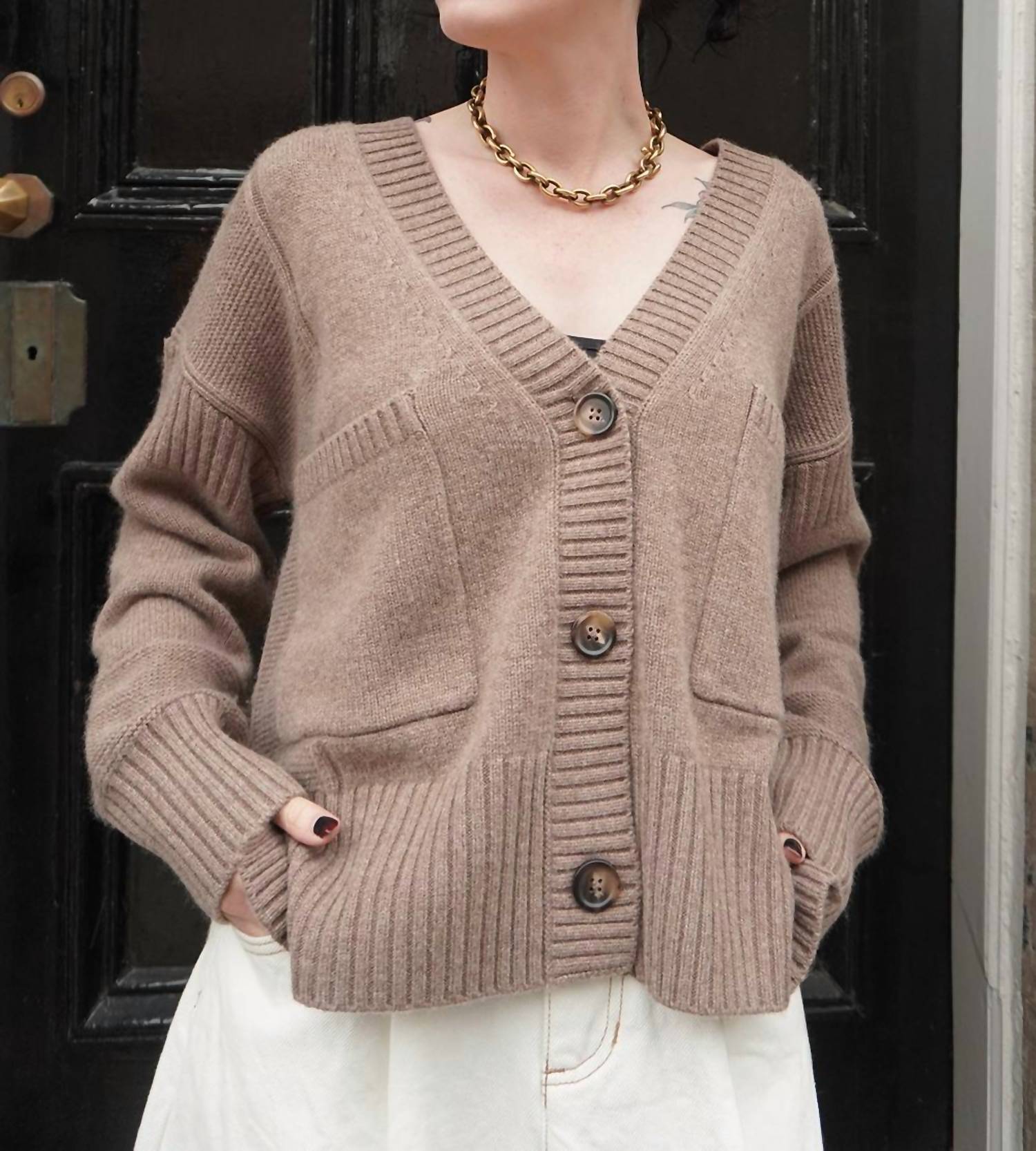 Jumper1234 - Guernsey Cardigan