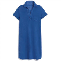 Frank & Eileen Women's Lauren Mini Dress in blue bird - women's dress - alternate view