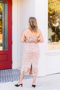 Ciebon - Dreams Sequin Fringe Dress