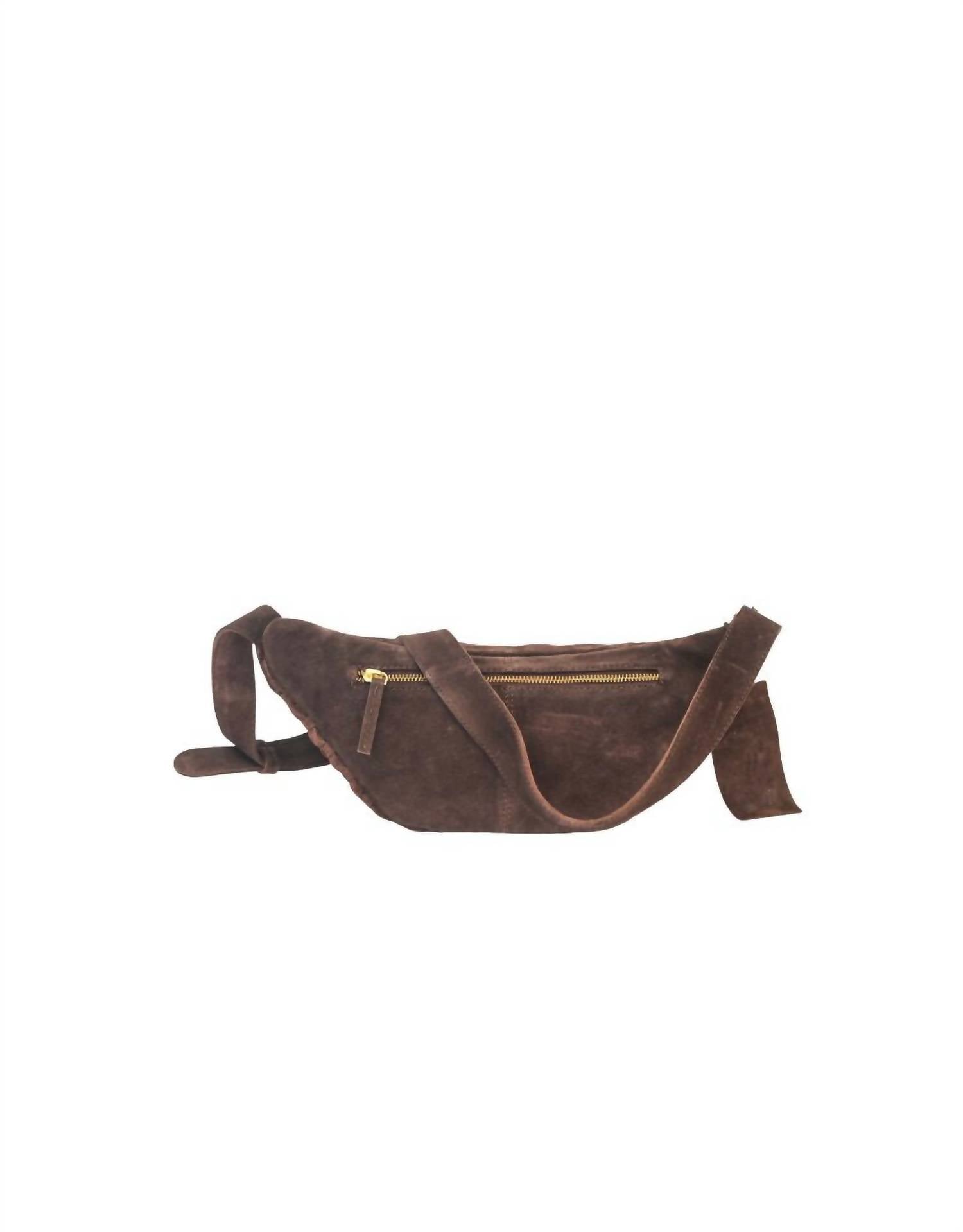 Kjc - Haydn Woven Suede Crossbody Bag