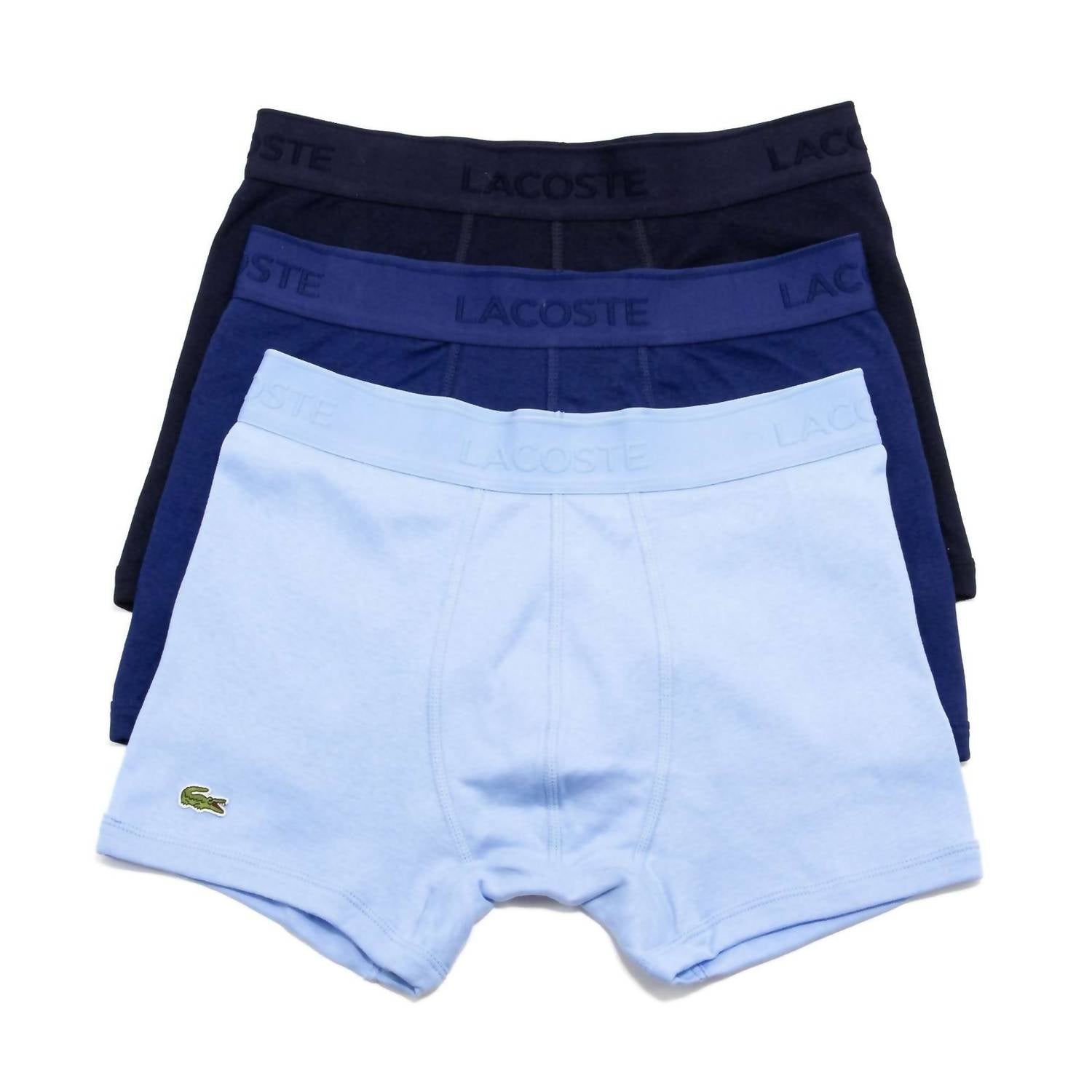 Lacoste - Men's Essentials Classic 3-pack Cotton Trunks