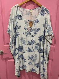 Ocean Drive - Women's Island Landscape Coverup