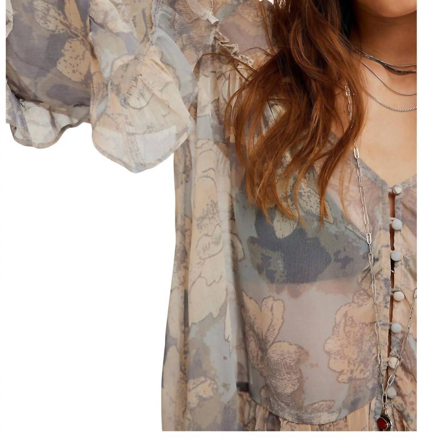 Free People - Day Dreaming Blouse Top
