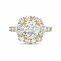 Diana M Jewels - Women's Round Lab-Grown Diamond Fashion Ring (10.00 Ct) - Bold