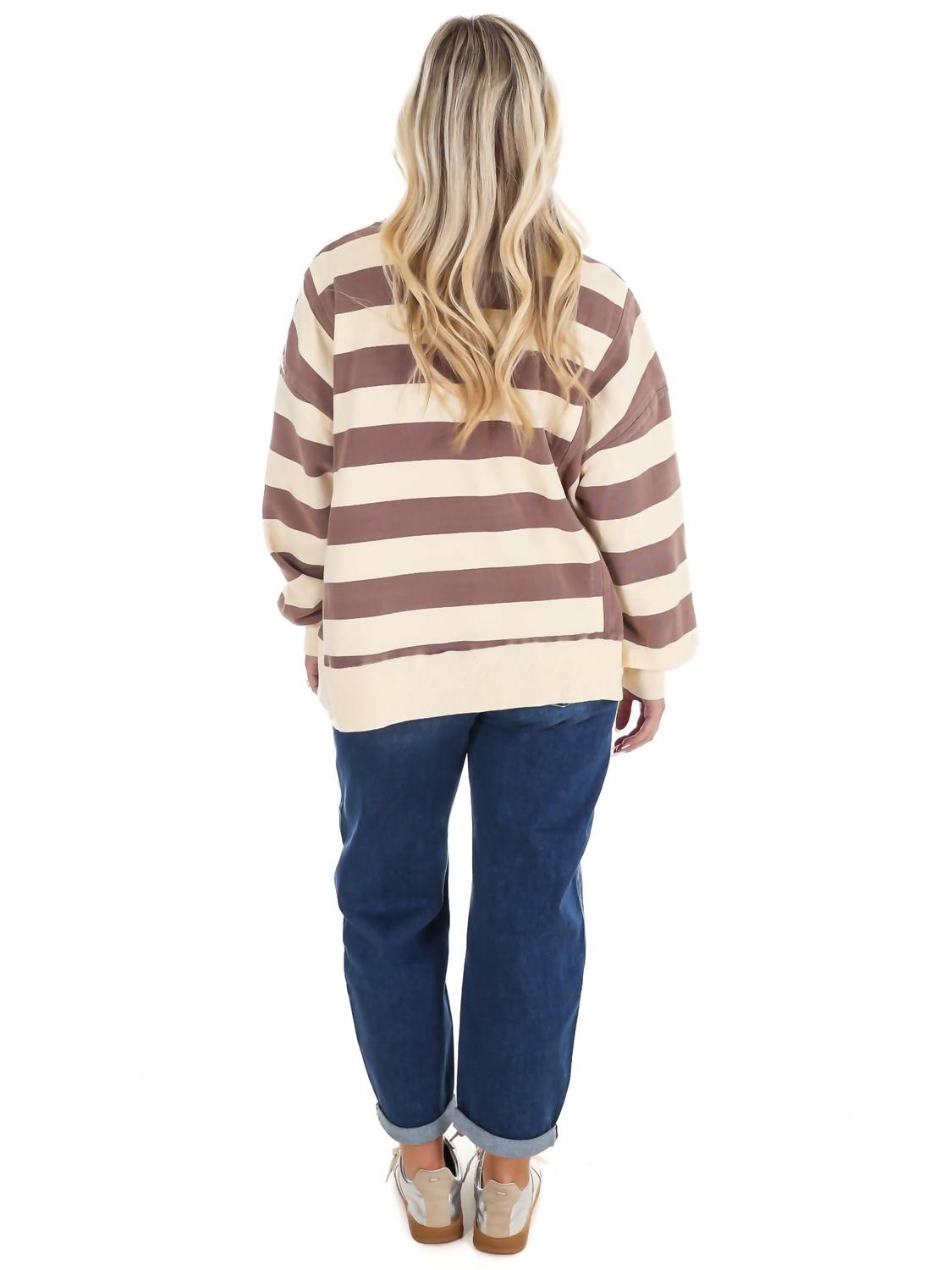 Easel - Field Day Rugby Stripe Pullover