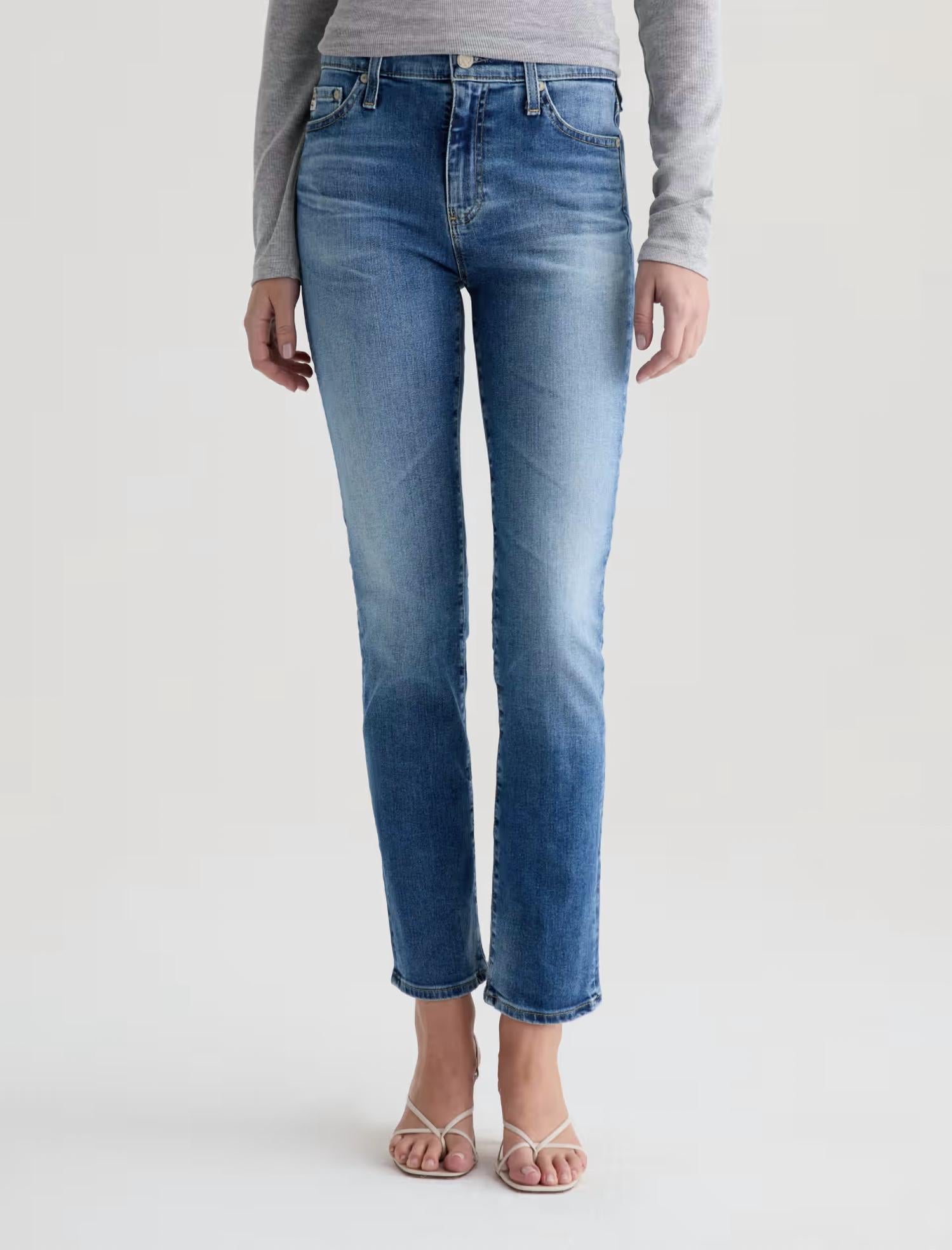 Ag Jeans - Women's Mari Mid-rise Slim Straight Jean