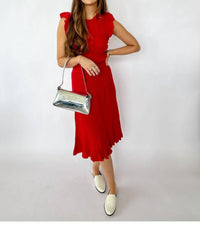 Lucy Paris - Gene Knit Midi Skirt