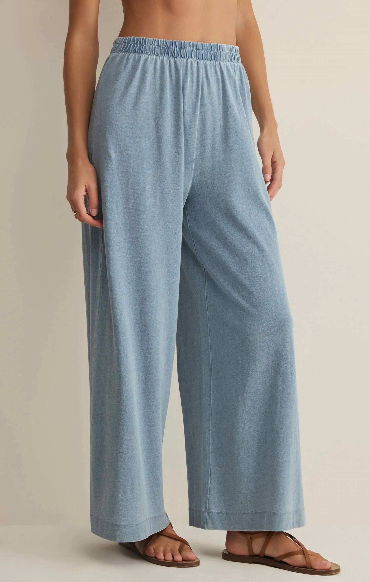 Z Supply - Scout Jersey Crop Flare Pants