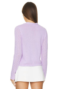 Autumn Cashmere - Hand Crochet Daisy Cardigan