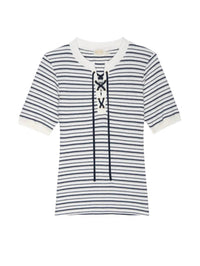 Nation Ltd - Reeve Lace Up Tee
