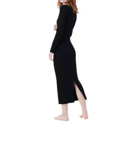 VICTORIA BECKHAM Fitted Crop Cardigan in black - women's cardigan - detail view