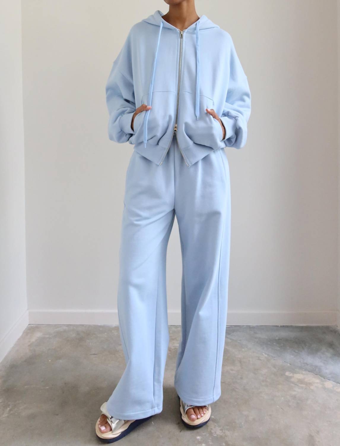 Collective - Two Way Zip Up Hoodie