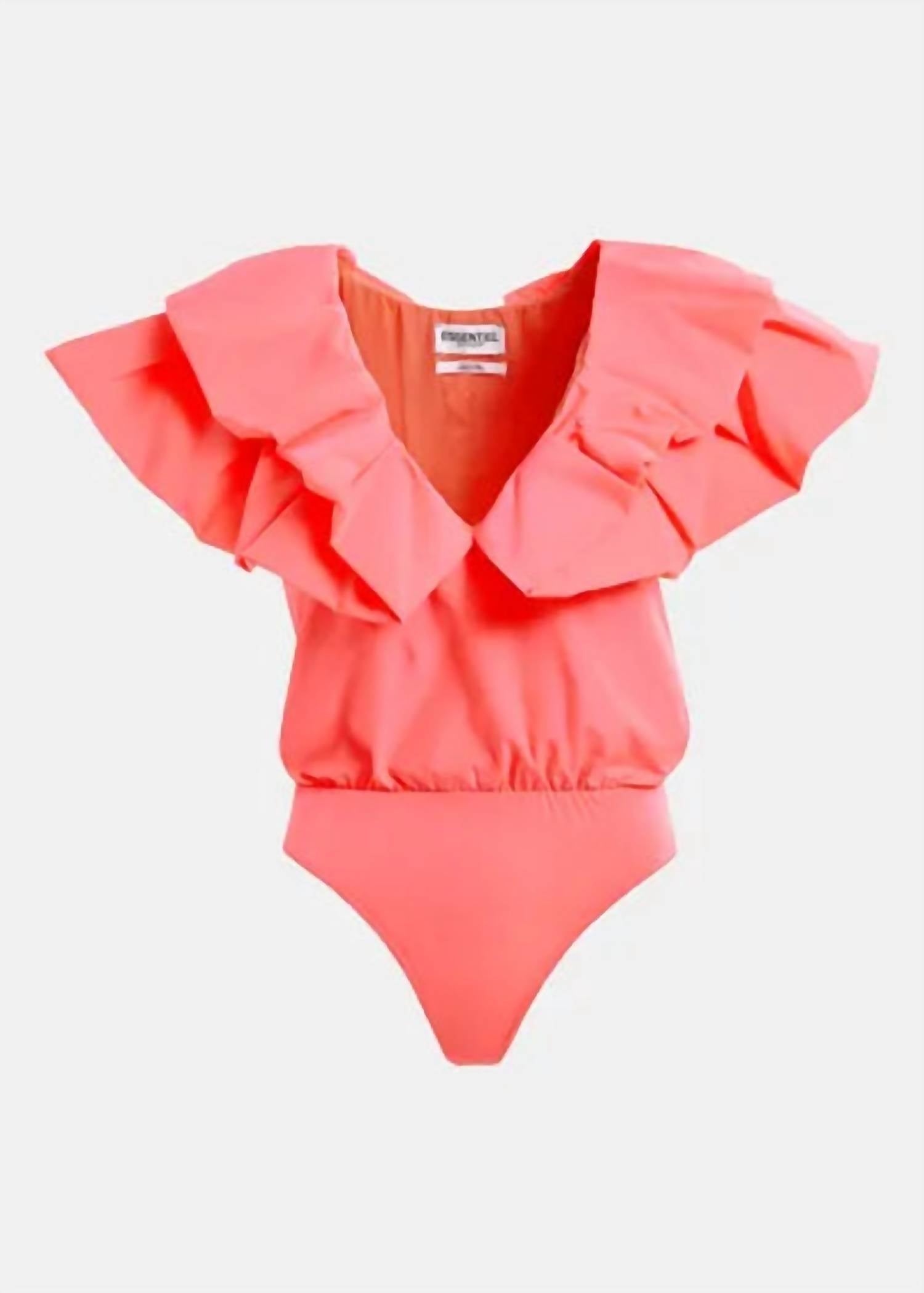Essentiel Antwerp - Hillary V-neck Bodysuit
