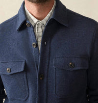 Faherty - Inlet Knit Cpo Shirt Jacket