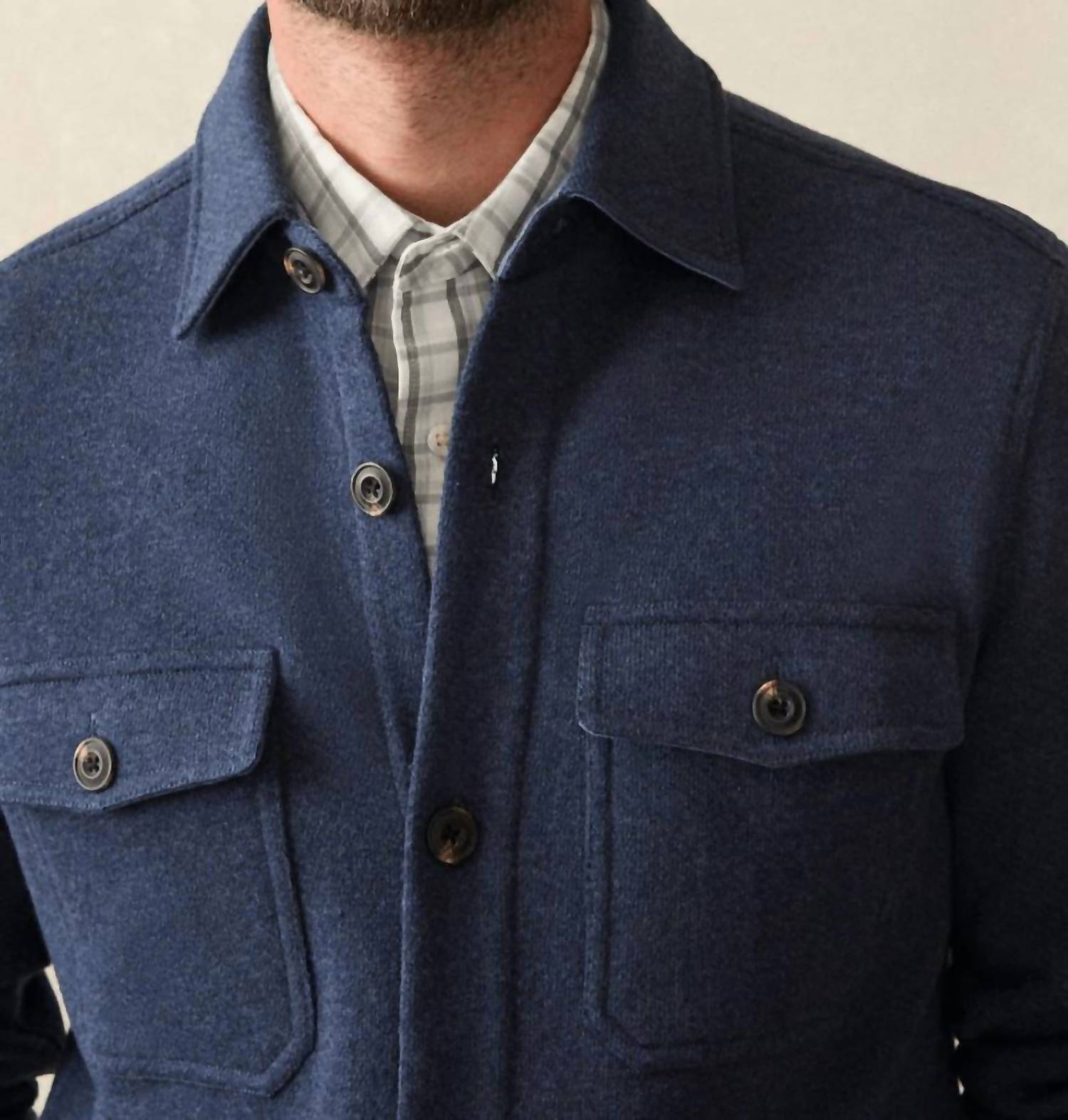 Faherty - Inlet Knit Cpo Shirt Jacket