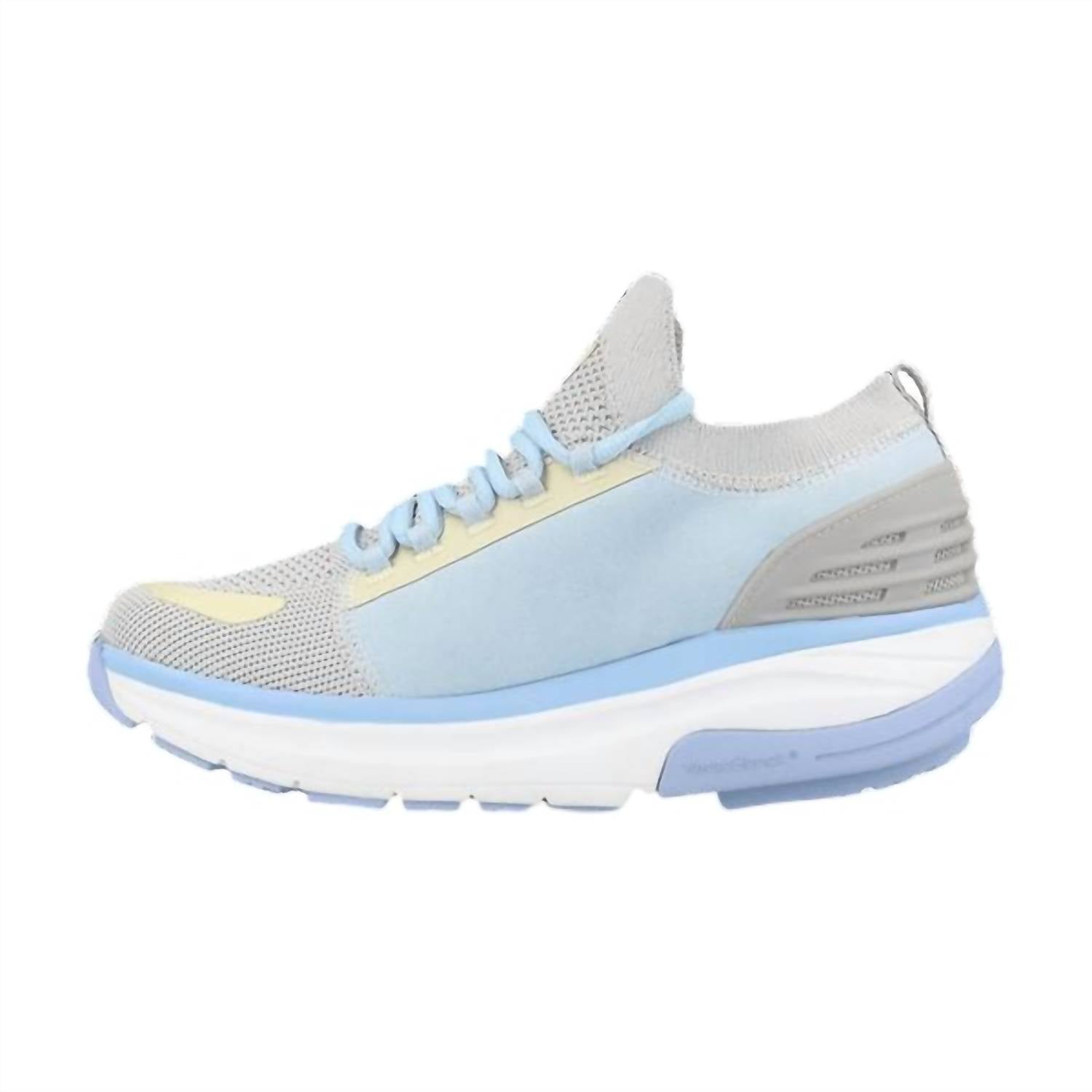 Gravity Defyer Women's Mateem Shoe in silver blue - women's shoe - detail view
