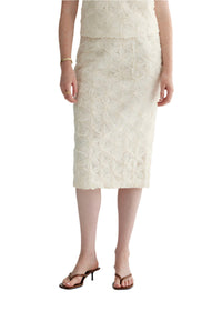 Iris Setlakwe - Fancy Fleur Pencil Skirt